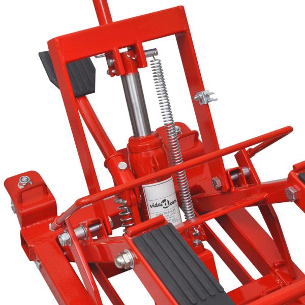 Motocicleta hidráulica/ ATV Jack 680 kg, vermelho - Image 2