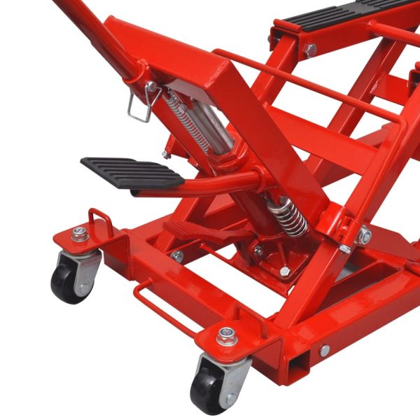 Motocicleta hidráulica/ ATV Jack 680 kg, vermelho - Image 3
