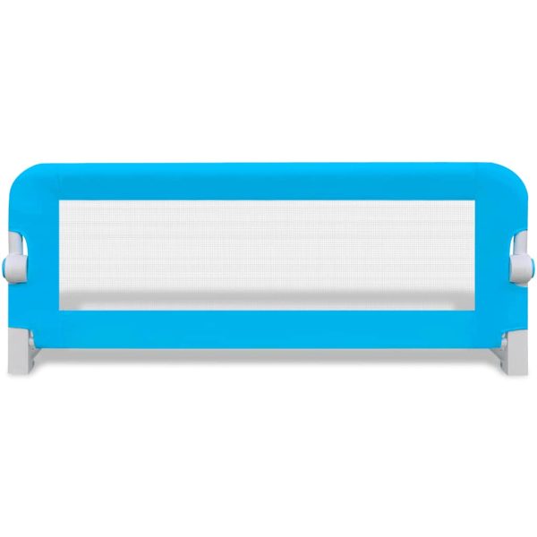 Toddler Barra de segurança para cama 102 x 42 cm azul - Image 2