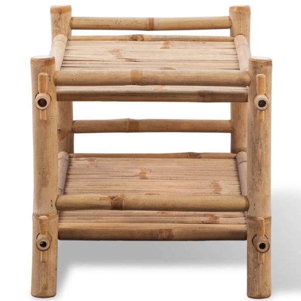Sapateira com 2 prateleiras bambu - Image 3