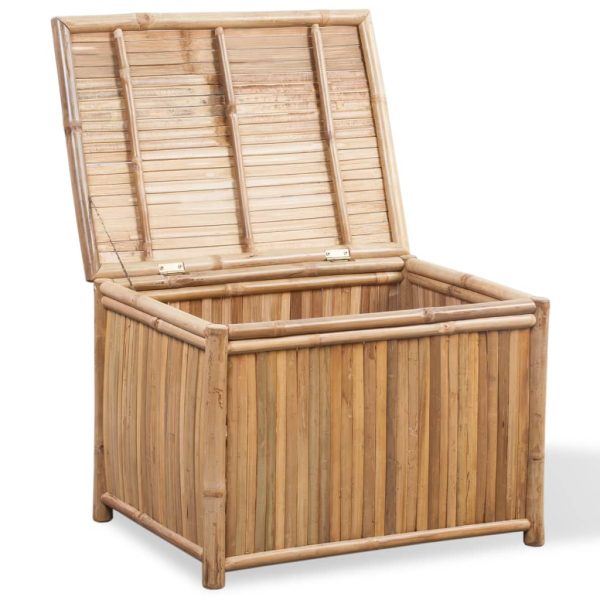 Conjunto 3 caixas de armazenamento de bambu - Image 3