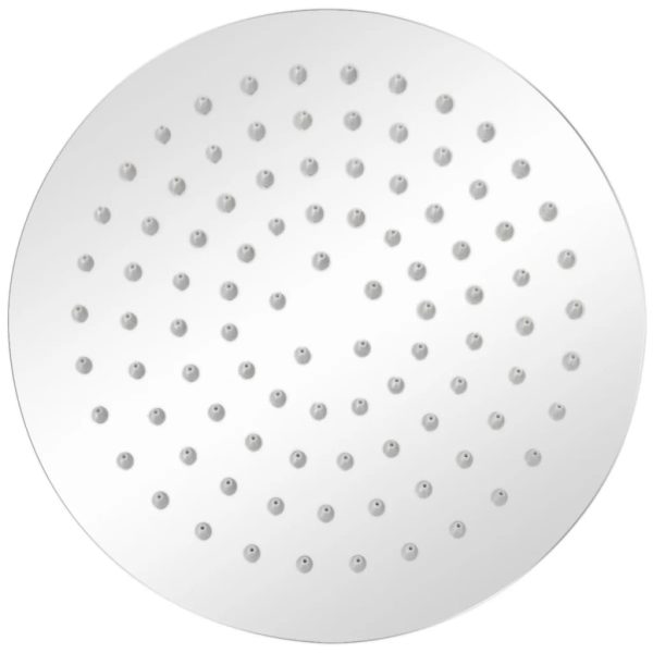 Cabeça de chuveiro redonda em aço inoxidável 20 cm - Image 2