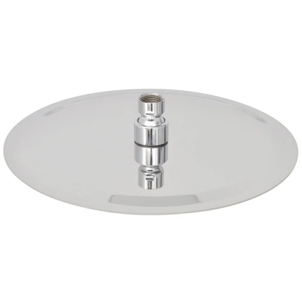 Cabeça de chuveiro redonda em aço inoxidável 25 cm - Image 3