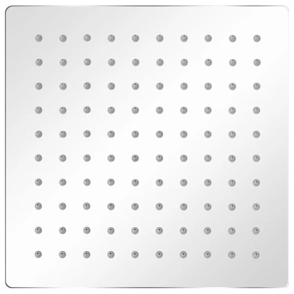 Cabeça de chuveiro quadrada em aço inoxidável 20x20 cm - Image 2