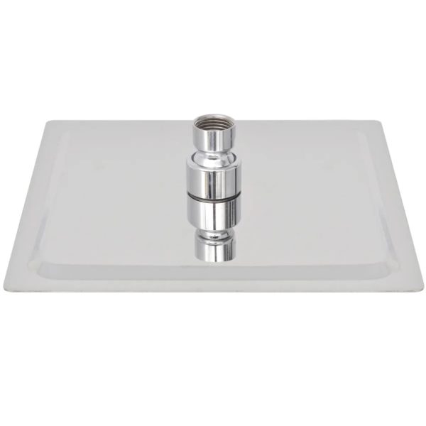 Cabeça de chuveiro quadrada em aço inoxidável 20x20 cm - Image 3