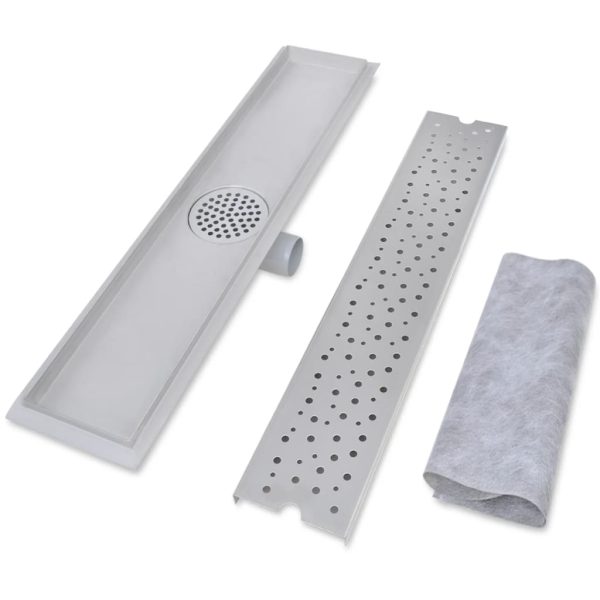 Dreno de chuveiro linear bolhas 630x140 mm aço inoxidável - Image 2