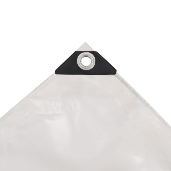 Lona 650 g/m² 6x8 m branco - Image 3