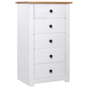 Aparador 46x40x89 cm pinho Panama branco