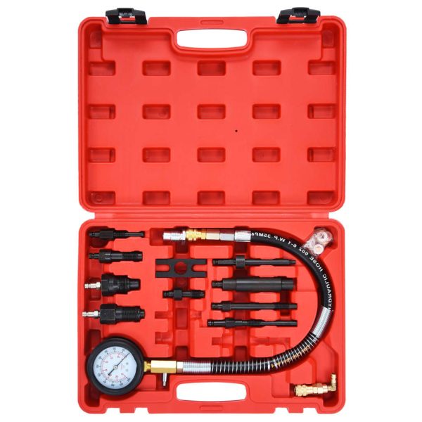 Kit de teste medidor de compressão para motor diesel 12 pcs - Image 3