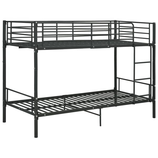 Beliche 90x200 cm metal preto - Image 2