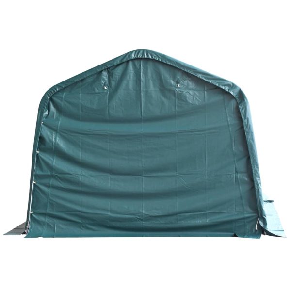 Tenda para gado removível PVC 550 g/m² 3,3x4,8 m verde escuro - Image 3