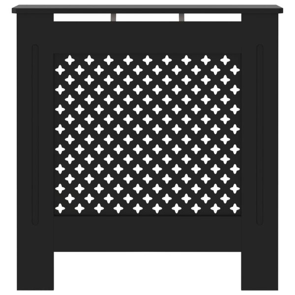 Cobertura de radiador MDF 78 cm preto - Image 2