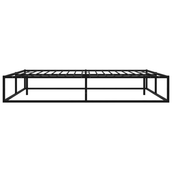 Estrutura de cama 160x200 cm metal preto - Image 3