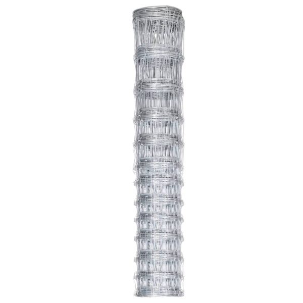 Cerca de jardim 50x1,5 m aço galvanizado prateado - Image 2