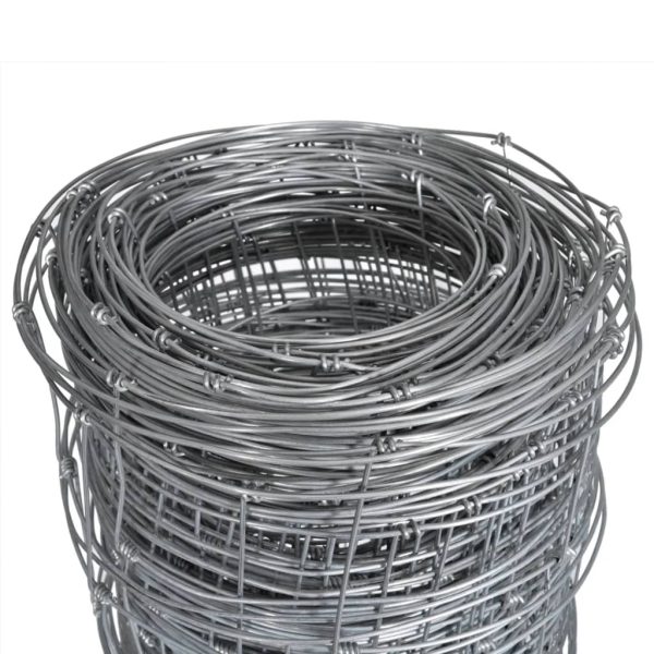 Cerca de jardim 50x1,25 m aço galvanizado prateado - Image 3