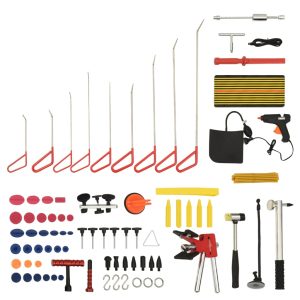 76 pcs conjunto ferramentas reparação de mossas sem repintura