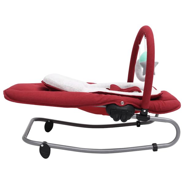 Baloiço de bebé aço vermelho - Image 3