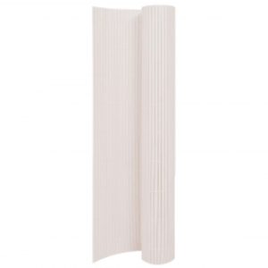 Cerca de jardim dupla face 110x500 cm branco