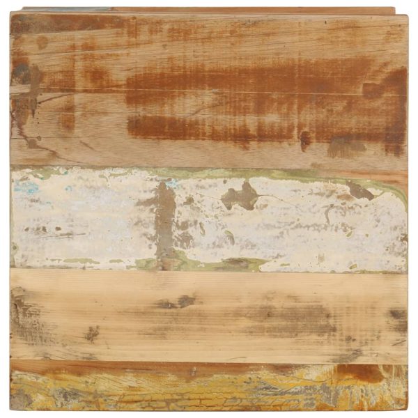 Mesa de centro 45x45x40 cm madeira recuperada maciça - Image 3