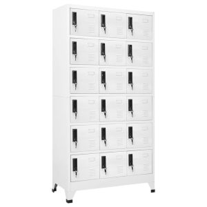 Cacifo 90x40x180 cm aço branco