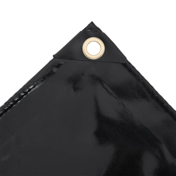 Lona 650 g/m² 3x5 m preto - Image 3