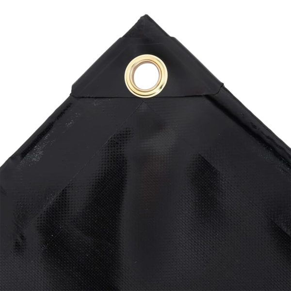 Lona 650 g/m² 3x6 m preto - Image 2