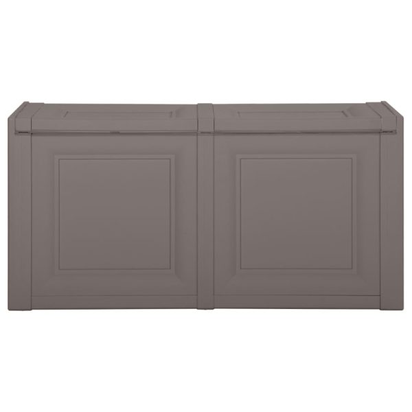Caixa para almofadões 86x40x42 cm 85 L cinzento - Image 2