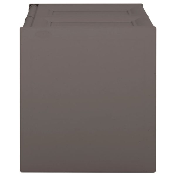 Caixa para almofadões 86x40x42 cm 85 L cinzento - Image 3
