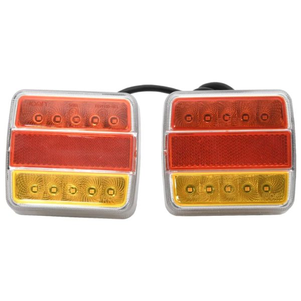 Farolins de reboque 2 pcs lâmpada LED 12V vermelho - Image 3