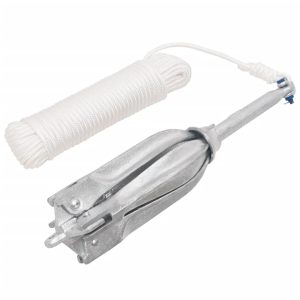 Âncora dobrável corda 10 kg ferro fundido galvanizado a quente
