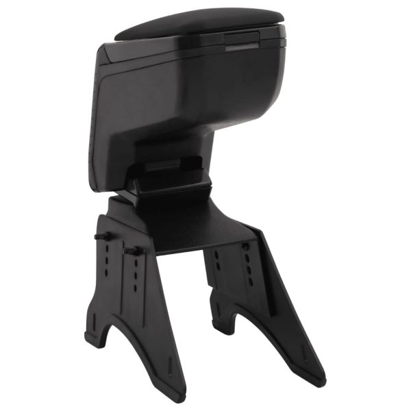 Apoio de braço p/ carro universal 14x30x(32-48,5) cm ABS preto - Image 2