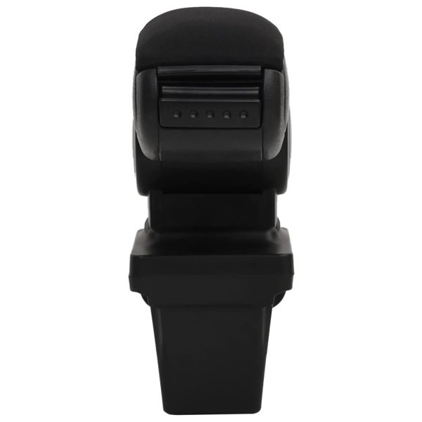 Apoio de braço p/ carro 13x33x(31-48) cm ABS preto - Image 3