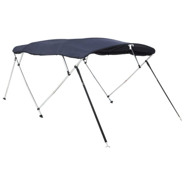 Toldo de 4 arcos Bimini c/ paredes laterais 243x(170-182)x137cm - Image 2