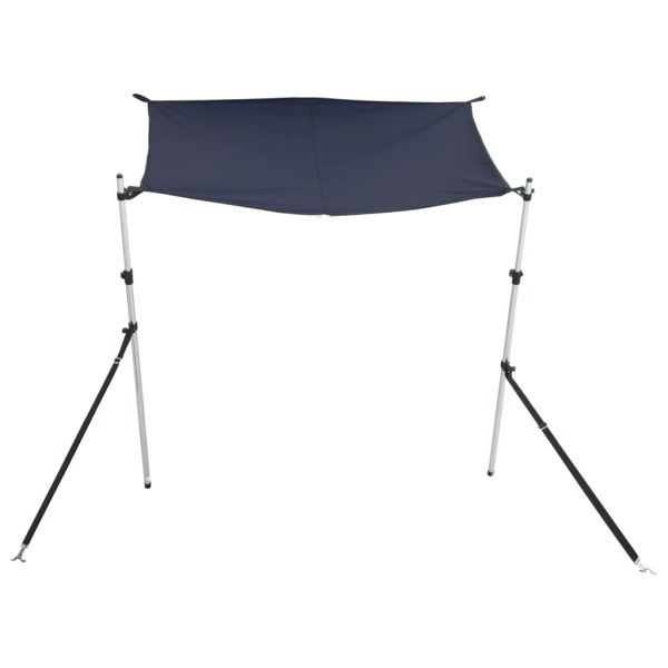 Extensão de toldo em T 170x208x(115-183) cm azul-marinho - Image 2