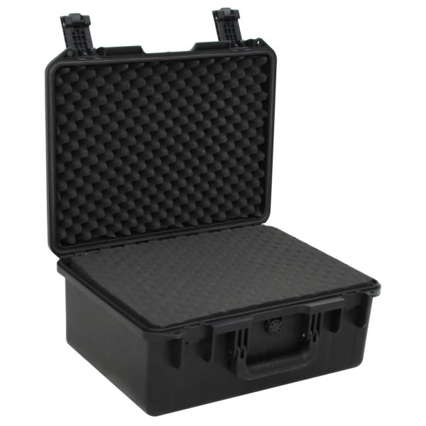 Mala de viagem portátil 49x38x23 cm PP preto - Image 3
