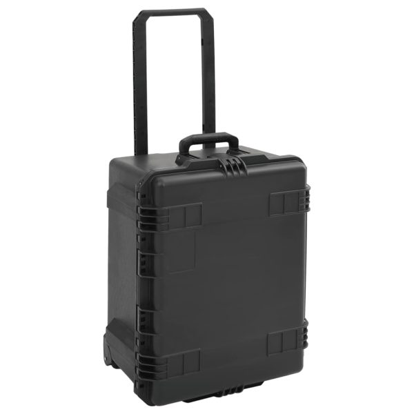 Mala de viagem portátil 62,5x49,5x37 cm PP preto - Image 3
