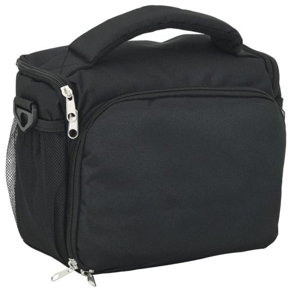 Saco para câmara com capa impermeável tecido oxford preto - Image 2