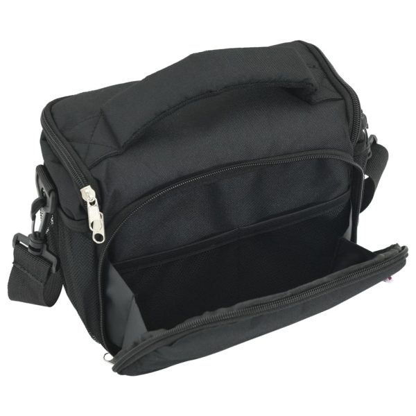 Saco para câmara com capa impermeável tecido oxford preto - Image 3