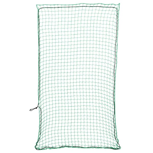 Rede para reboque com corda elástica 2,7x1,5 m PP verde