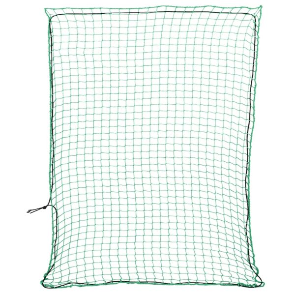 Rede para reboque com corda elástica 3x2,5 m PP verde