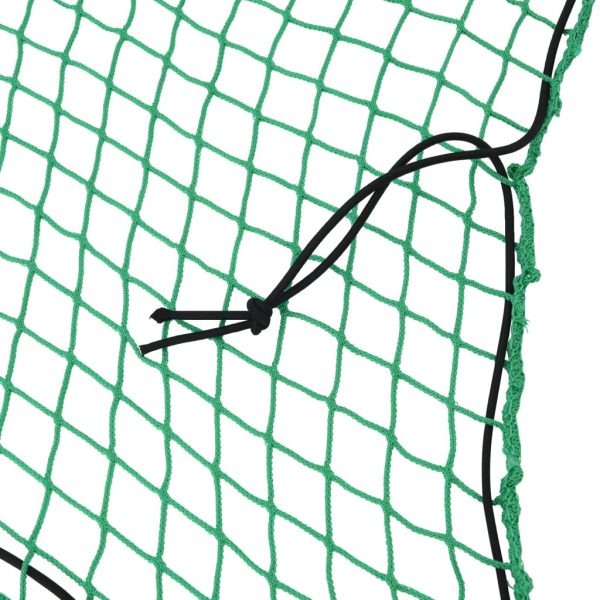 Rede para reboque com corda elástica 3,5x2,5 m PP verde - Image 3