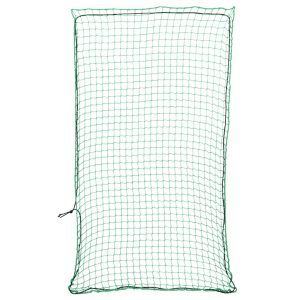 Rede para reboque com corda elástica 4,5x2,5 m PP verde