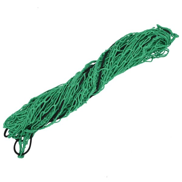 Rede para reboque com corda elástica 3,5x3 m PP verde - Image 2