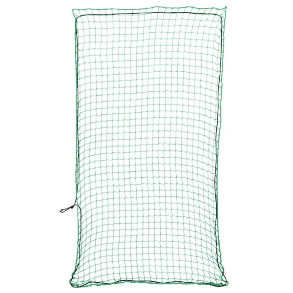 Rede para reboque com corda elástica 6x3 m PP verde