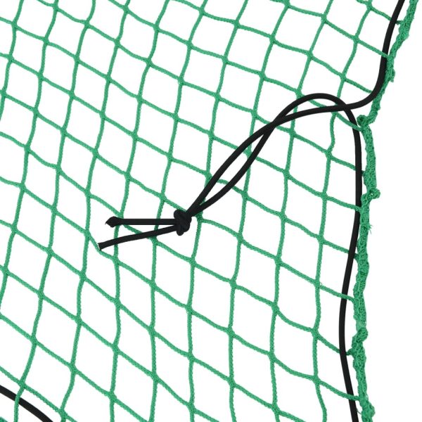 Rede para reboque com corda elástica 5x3,5 m PP verde - Image 3