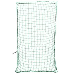 Rede para reboque com corda elástica 6x3,5 m PP verde