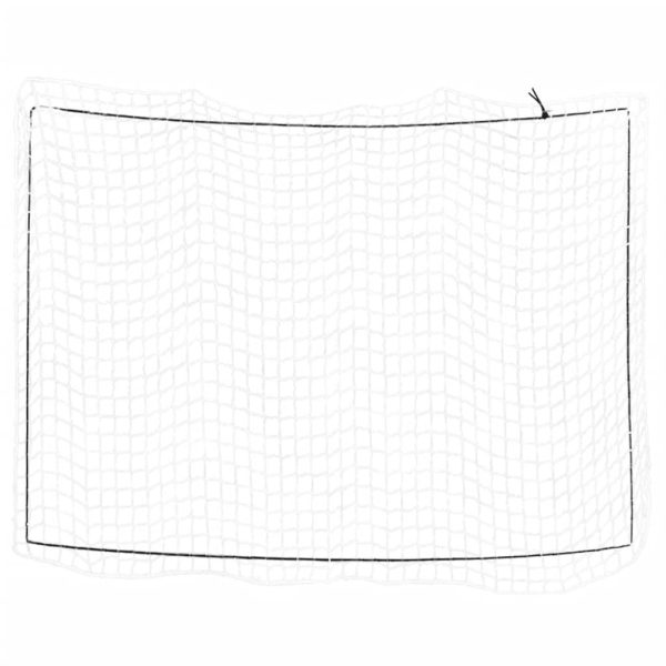 Rede para reboque com corda elástica 4x3 m PP branco
