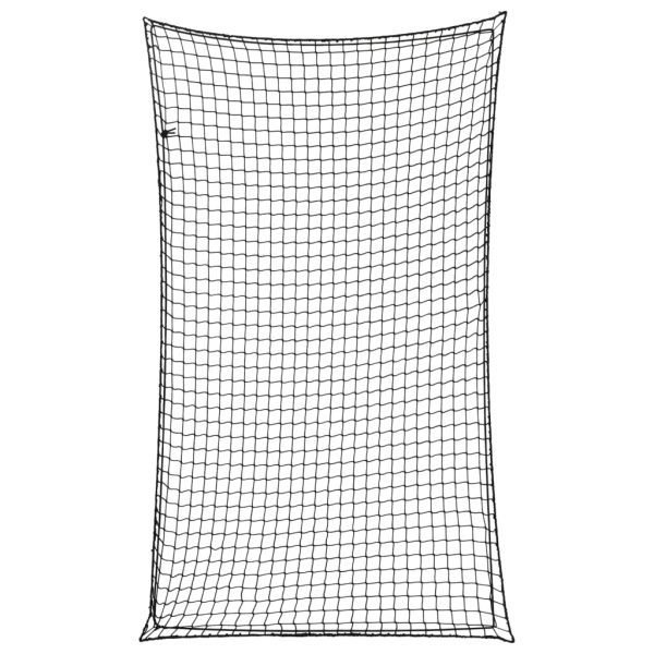 Rede para reboque com corda elástica 2,1x1,25 m PP preto