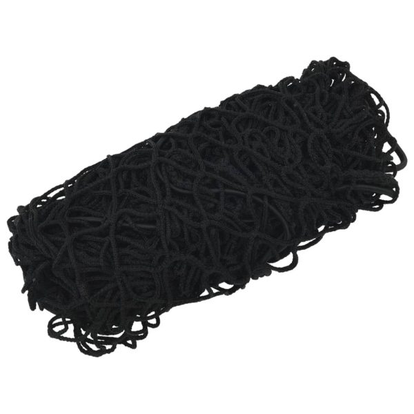 Rede para reboque com corda elástica 2,5x1,5 m PP preto - Image 2
