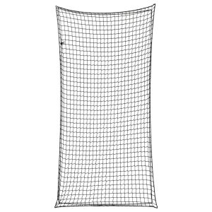 Rede para reboque com corda elástica 4x2 m PP preto
